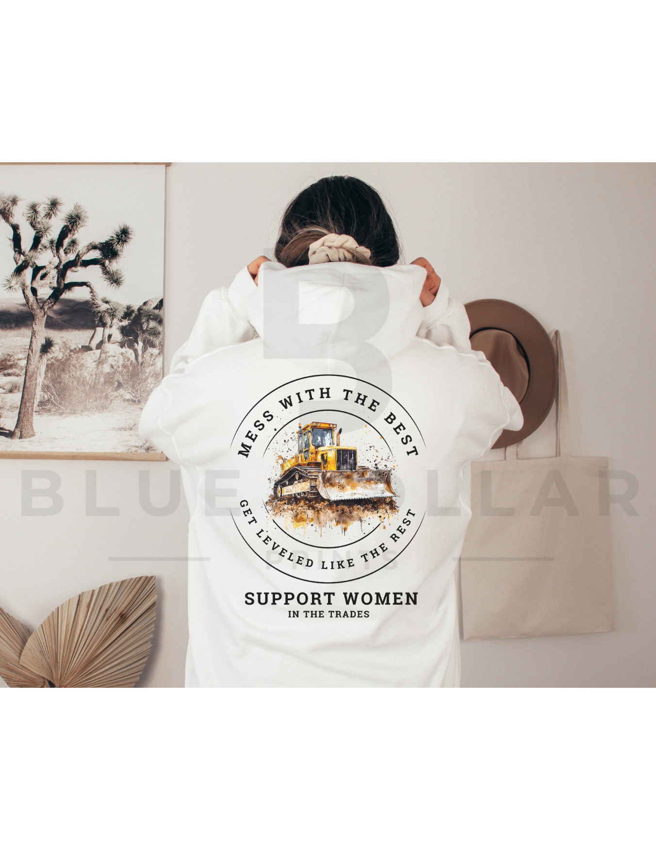 BULLDOZER MESS WITH THE BEST Hoodie OR T-Shirt