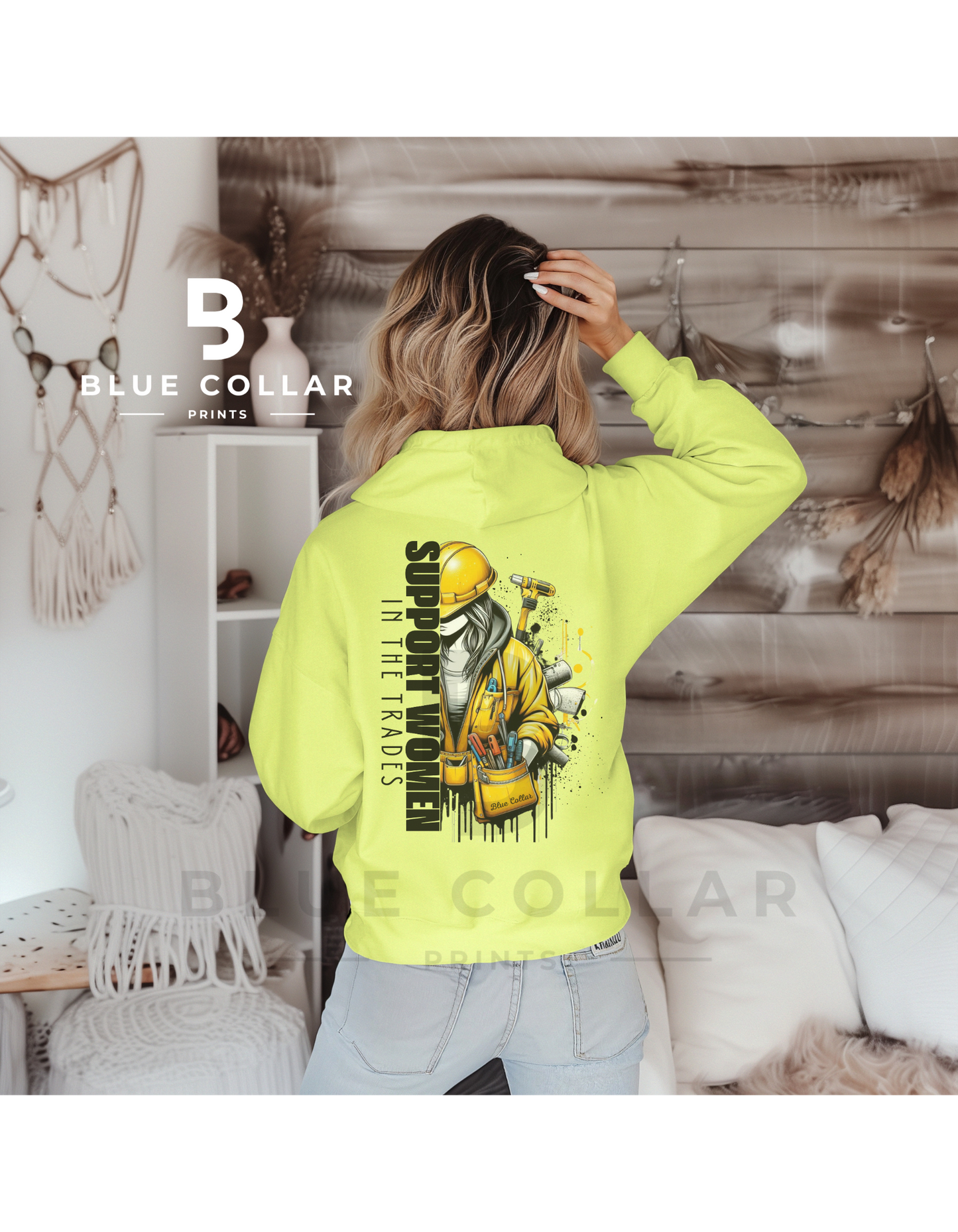 Support Women in the Trades Hoodie OR T-Shirt