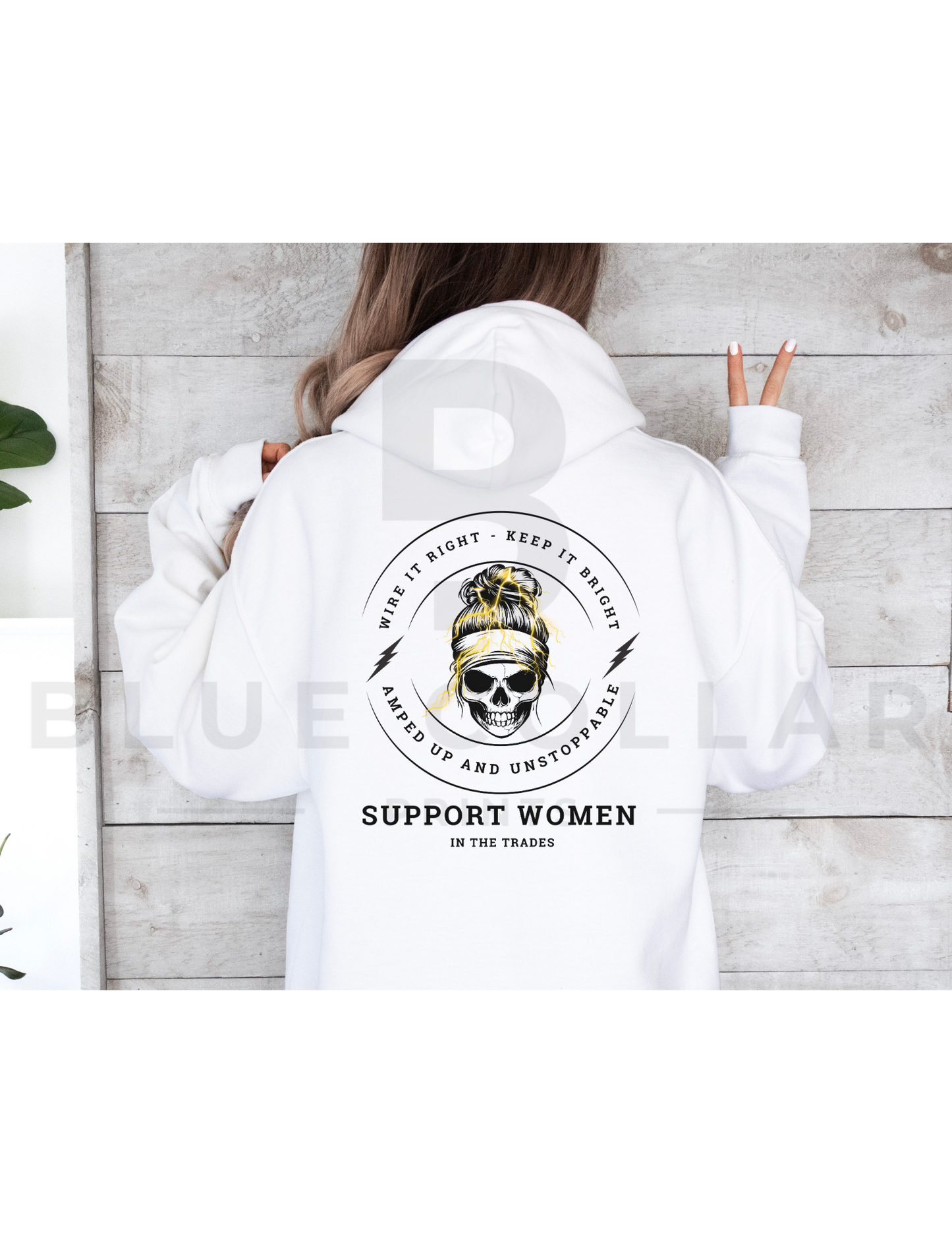 Electrician - WIRE IT RIGHT Hoodie OR T-Shirt