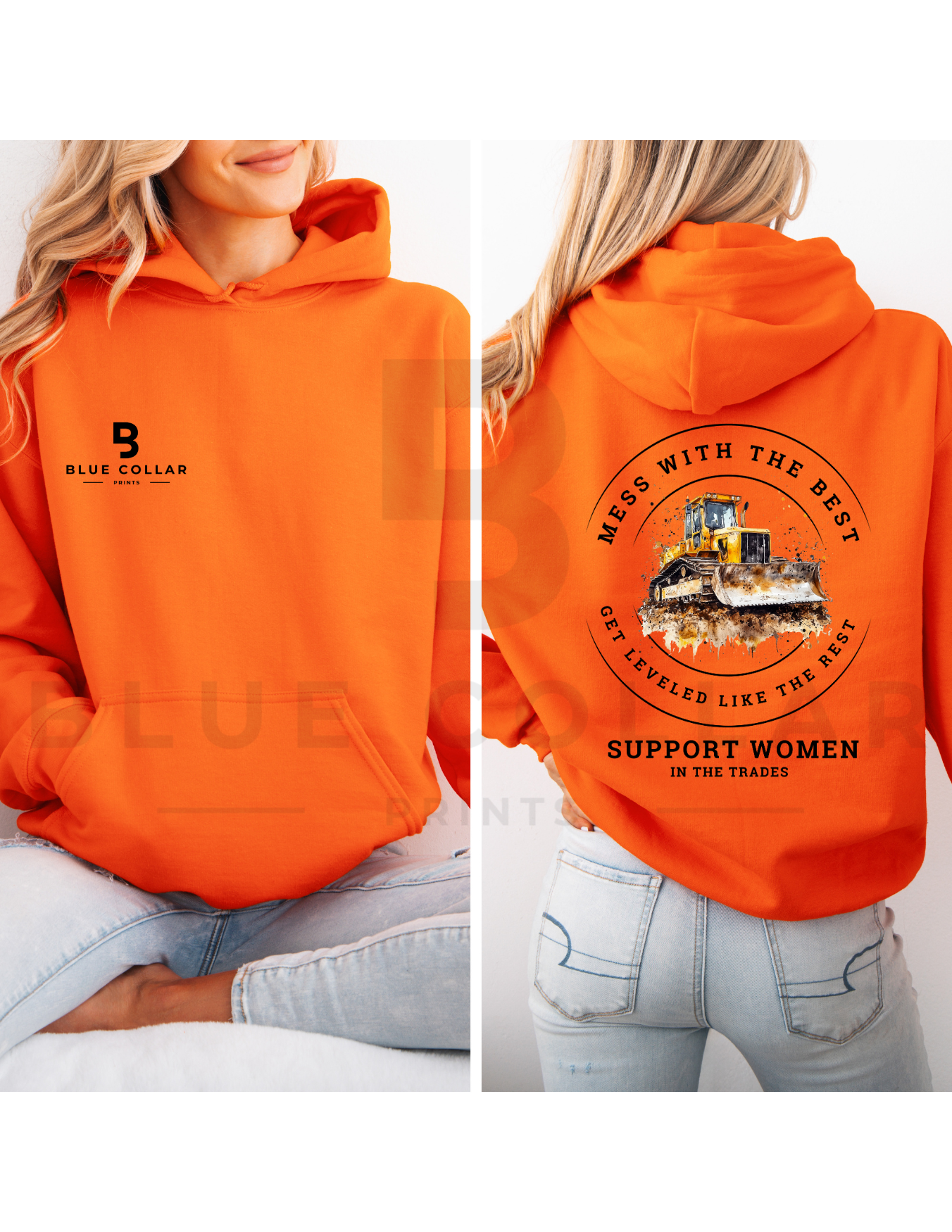 BULLDOZER MESS WITH THE BEST Hoodie OR T-Shirt