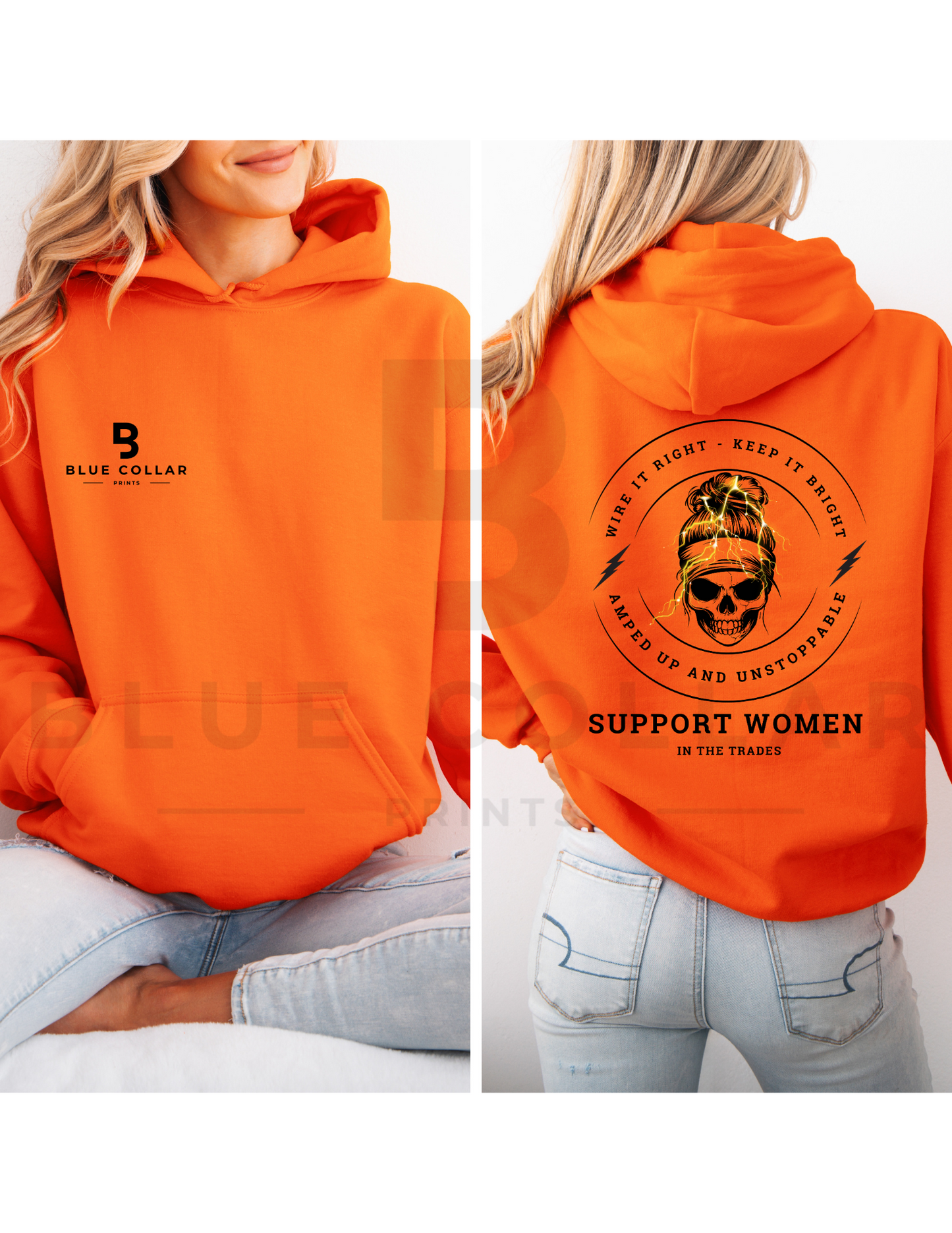 Electrician - WIRE IT RIGHT Hoodie OR T-Shirt