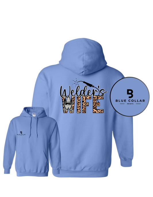 #1082-Welder's Wife Sweatshirt Hoodie