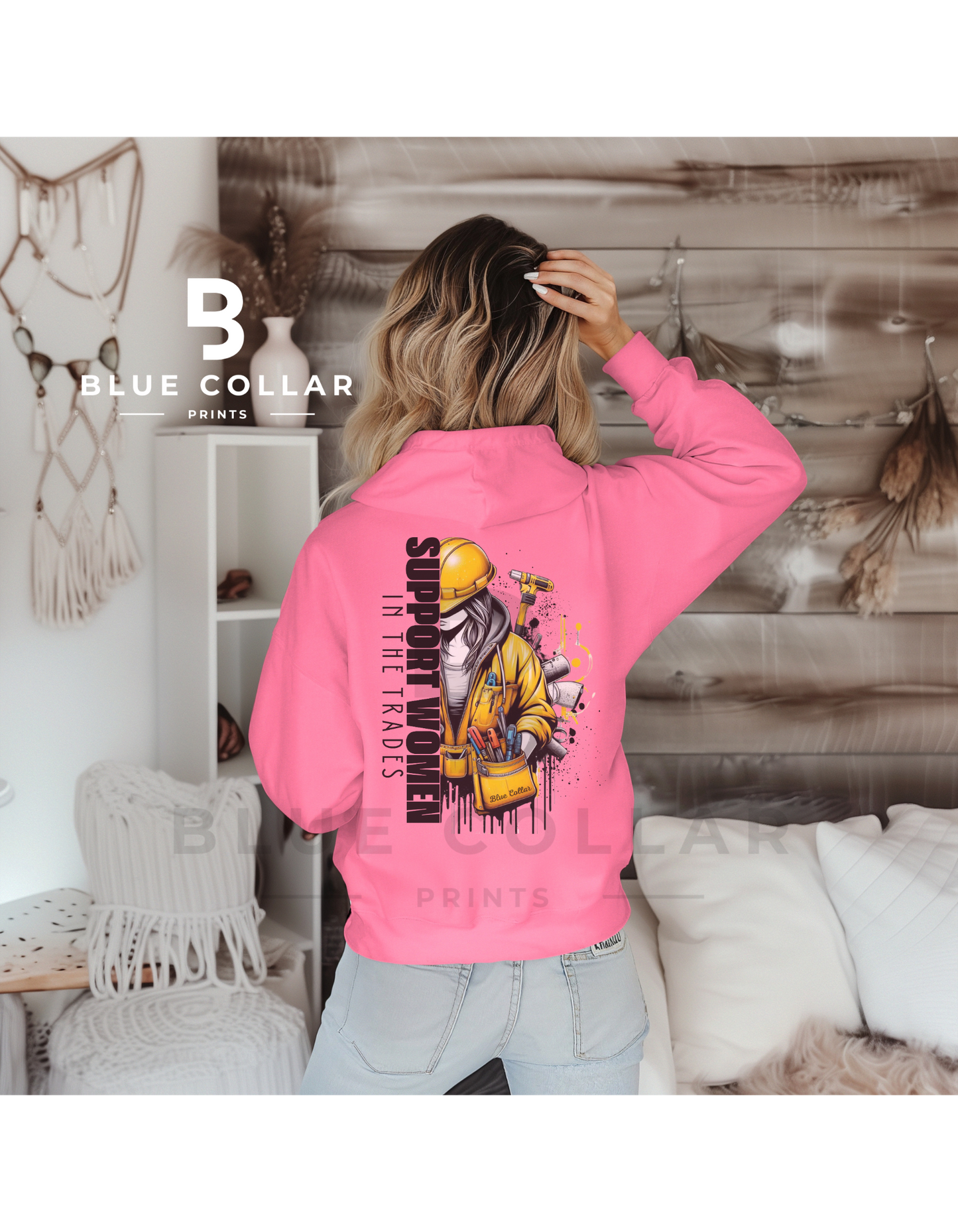 Support Women in the Trades Hoodie OR T-Shirt