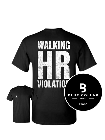 #1105 Walking Violation Short Sleeve Tshirt