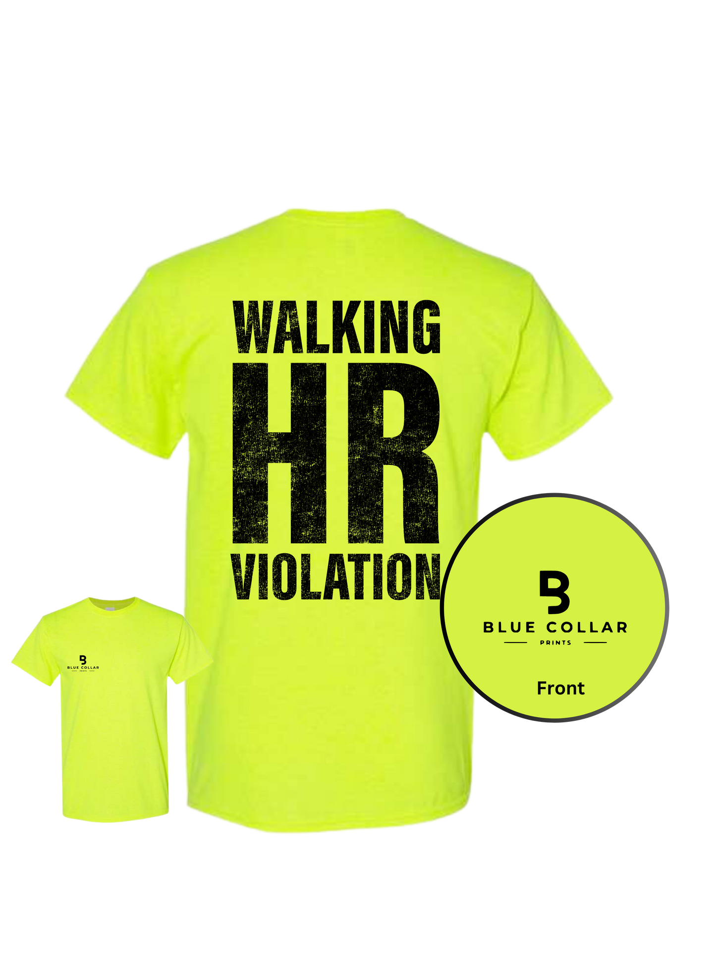 #1105 Walking Violation Short Sleeve Tshirt