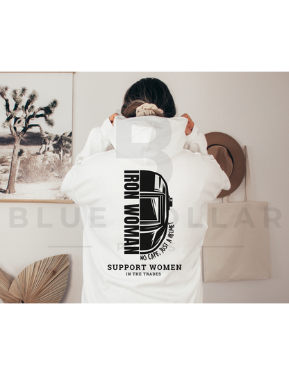 Welder - IRON WOMAN Hoodie OR T-Shirt