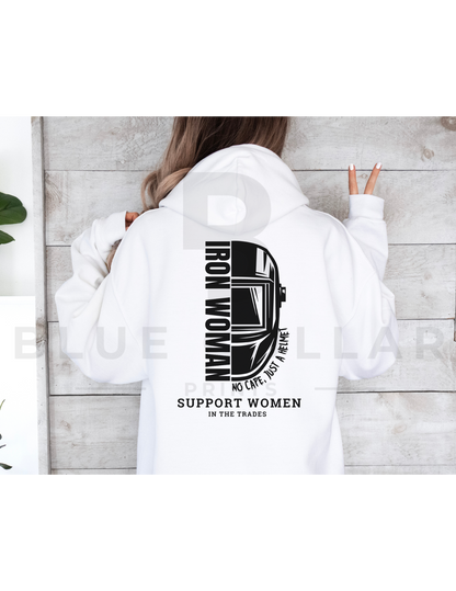 Welder - IRON WOMAN Hoodie OR T-Shirt