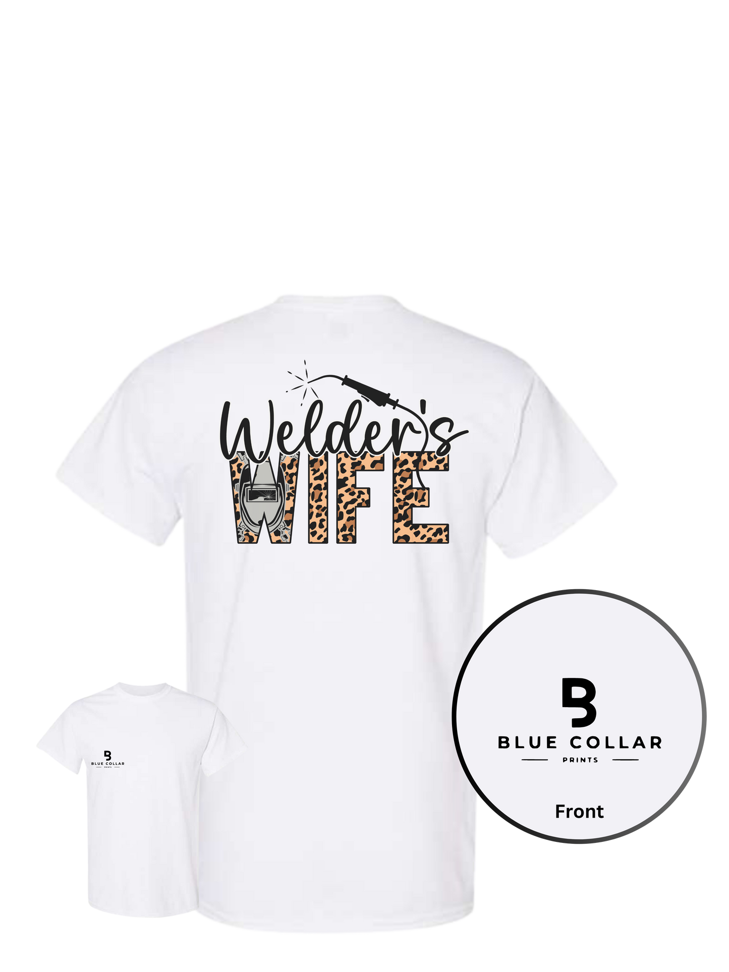 #1039-Welder's Wife Short Sleeve T-Shirt