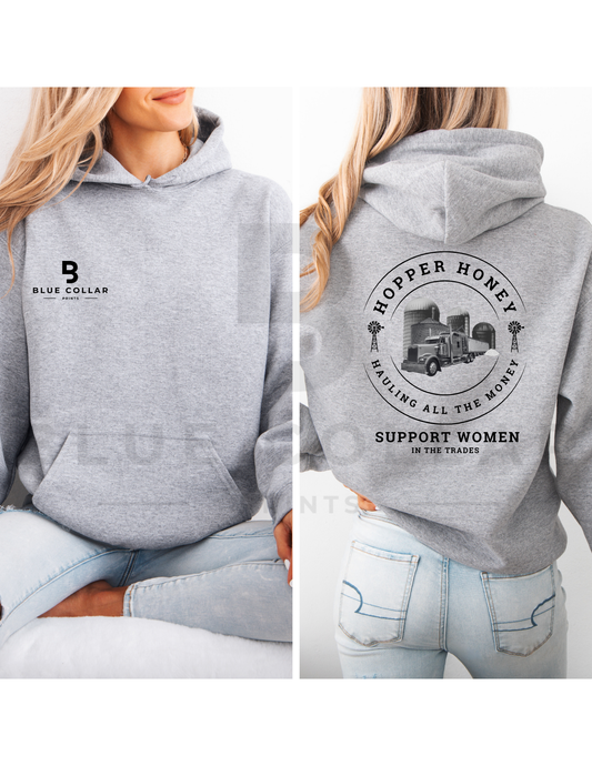 HOPPER BOTTOM HONEY Hauling All The Money Hoodie OR T-Shirt