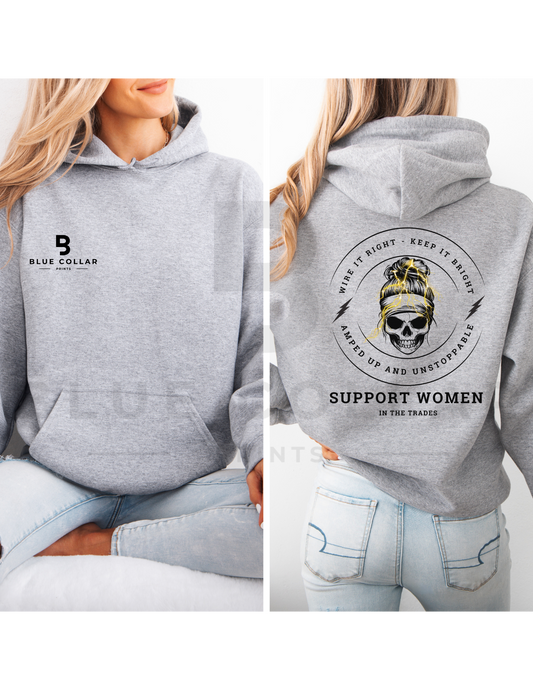 Electrician - WIRE IT RIGHT Hoodie OR T-Shirt