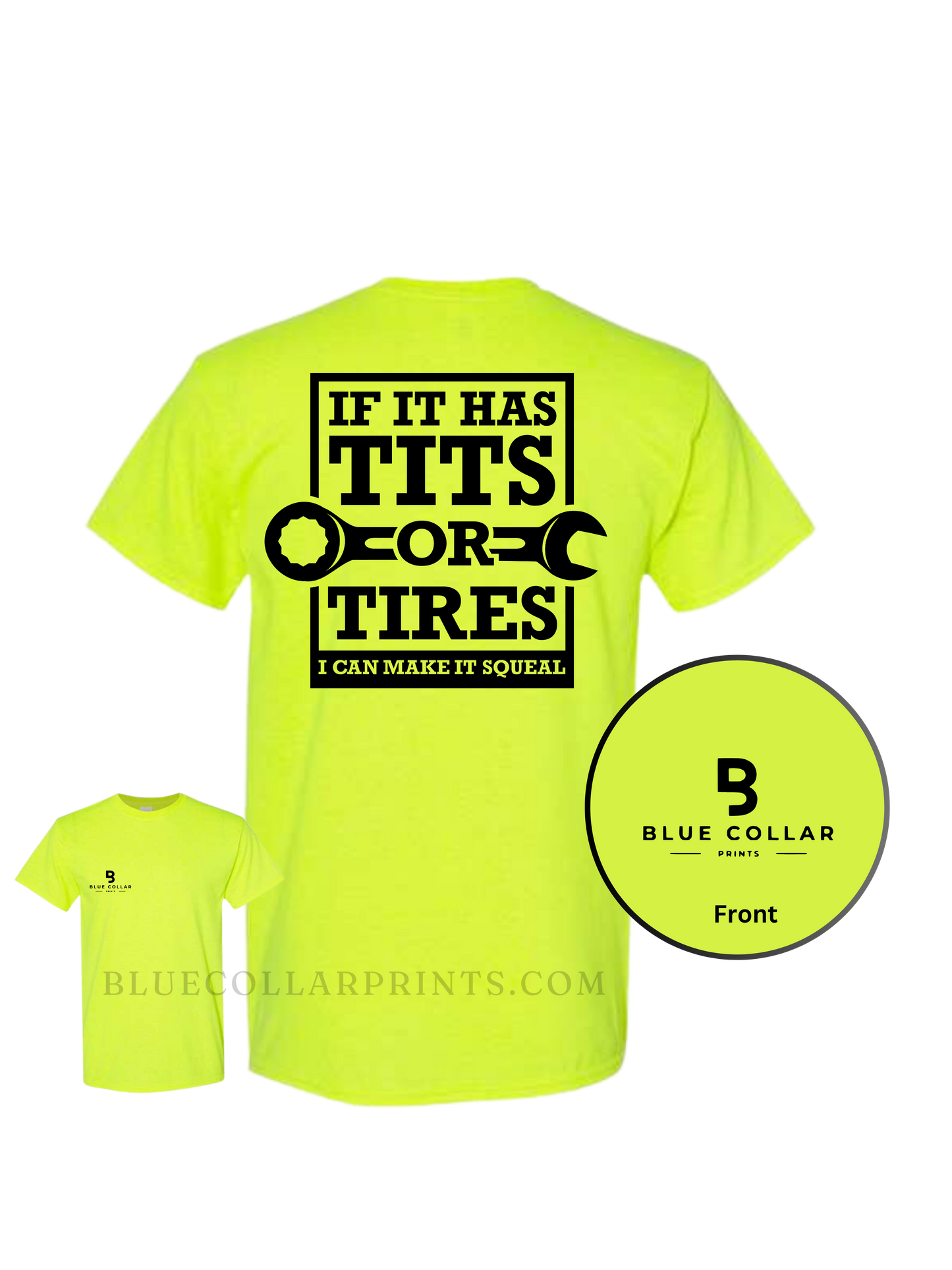 #2000 If it has Tits or Tires I can make it Squeal Short Sleeve T-Shirt