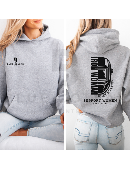 Welder - IRON WOMAN Hoodie OR T-Shirt