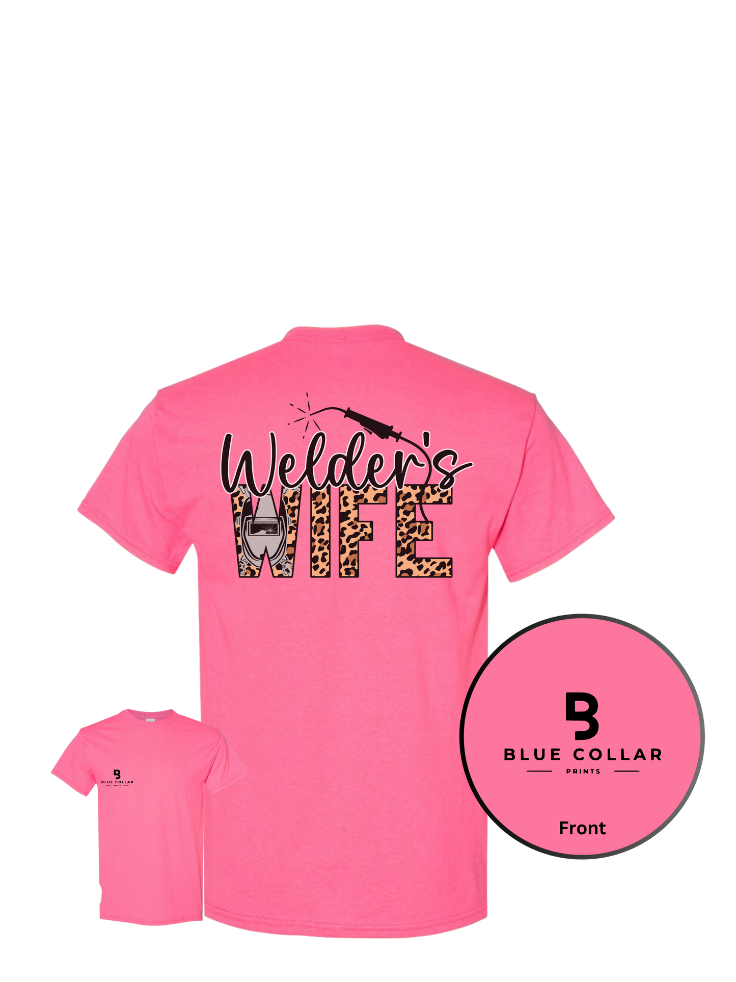 #1039-Welder's Wife Short Sleeve T-Shirt