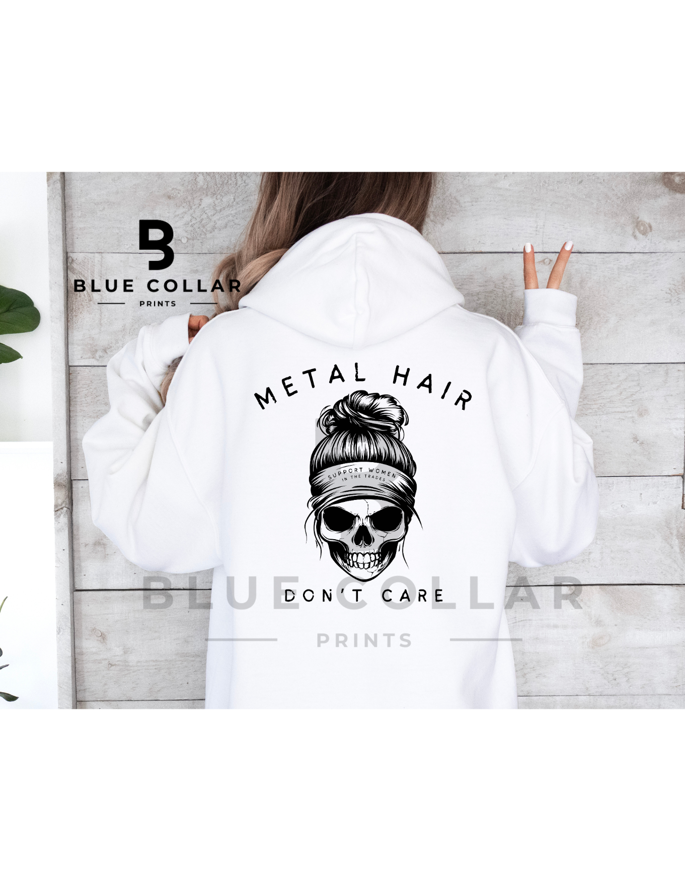 METAL HAIR DON'T CARE Hoodie OR T-Shirt