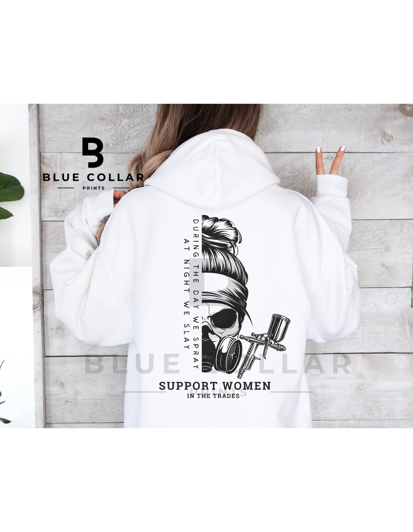 AUTO PAINT TECHNICIAN - During The Day We Spray At Night We Slay Hoodie & T-Shirt