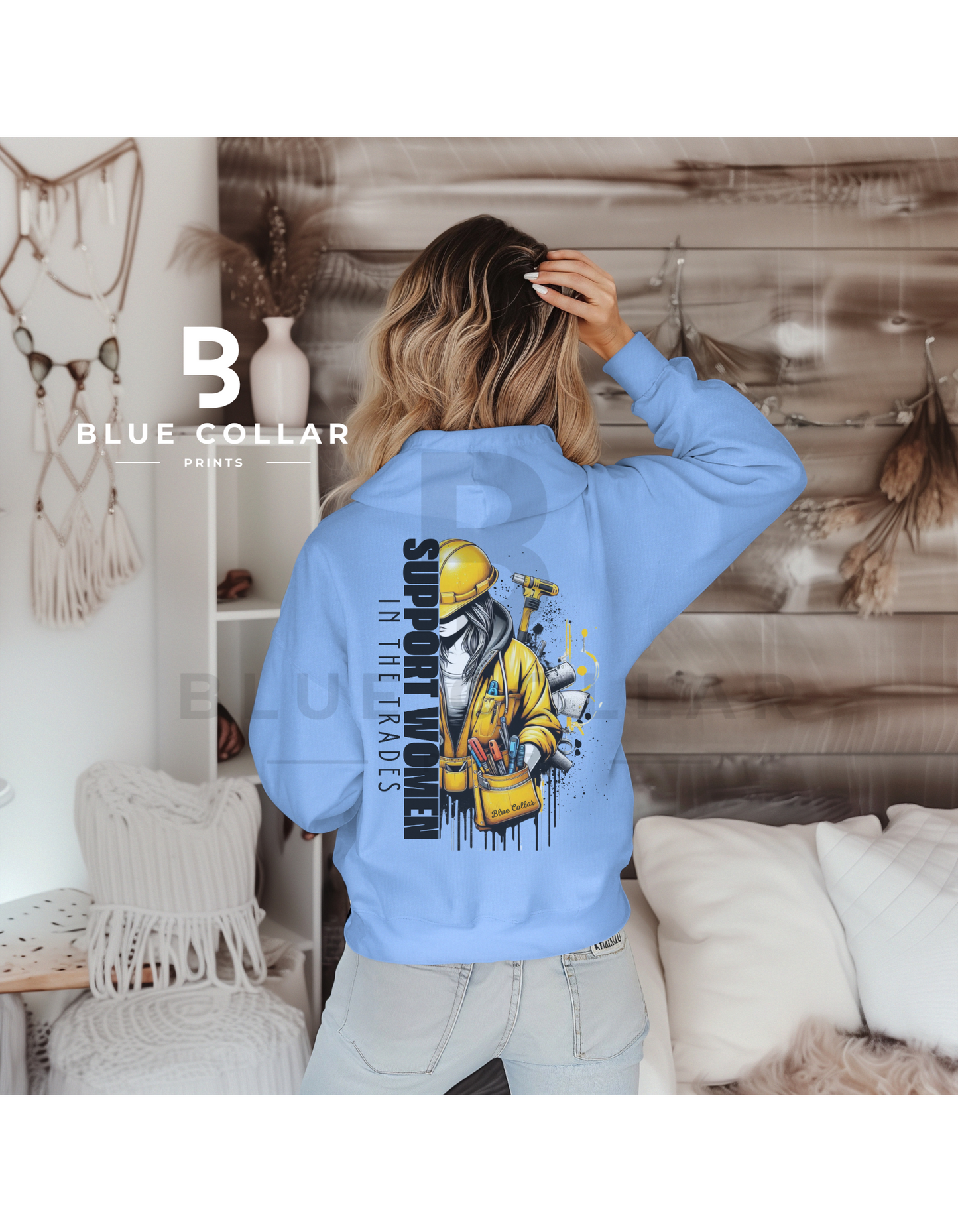 Support Women in the Trades Hoodie OR T-Shirt