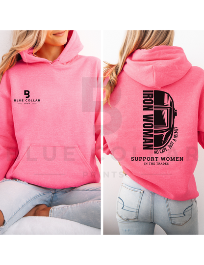 Welder - IRON WOMAN Hoodie OR T-Shirt