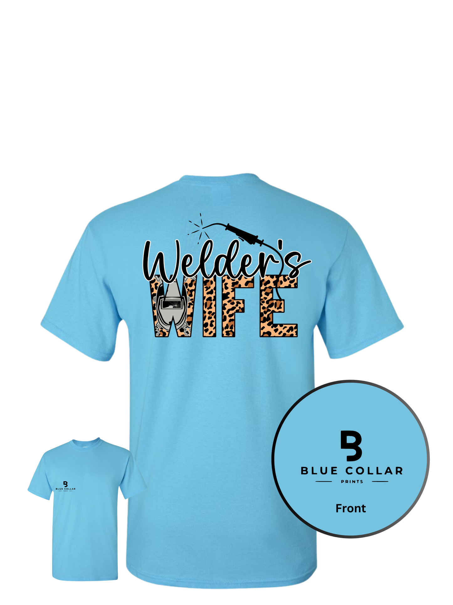 #1039-Welder's Wife Short Sleeve T-Shirt