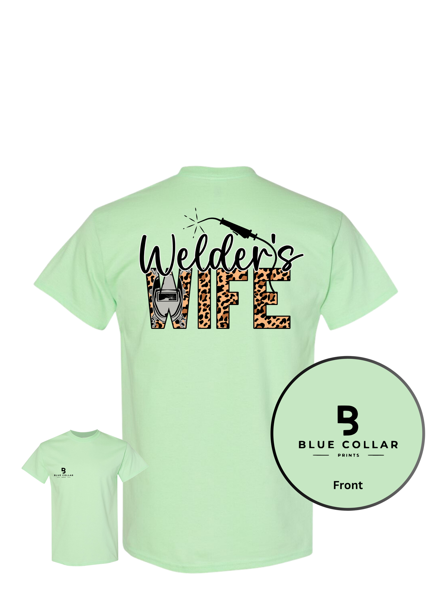 #1039-Welder's Wife Short Sleeve T-Shirt