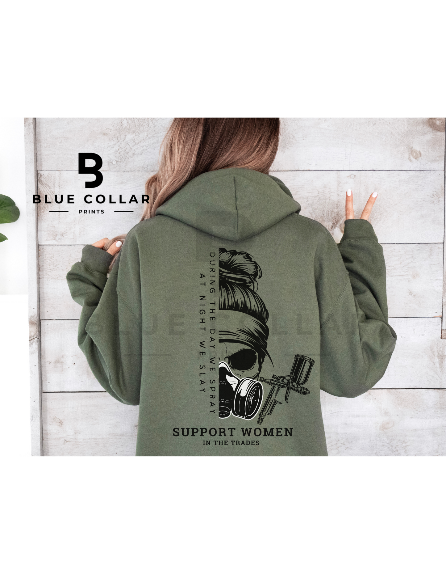 AUTO PAINT TECHNICIAN - During The Day We Spray At Night We Slay Hoodie & T-Shirt
