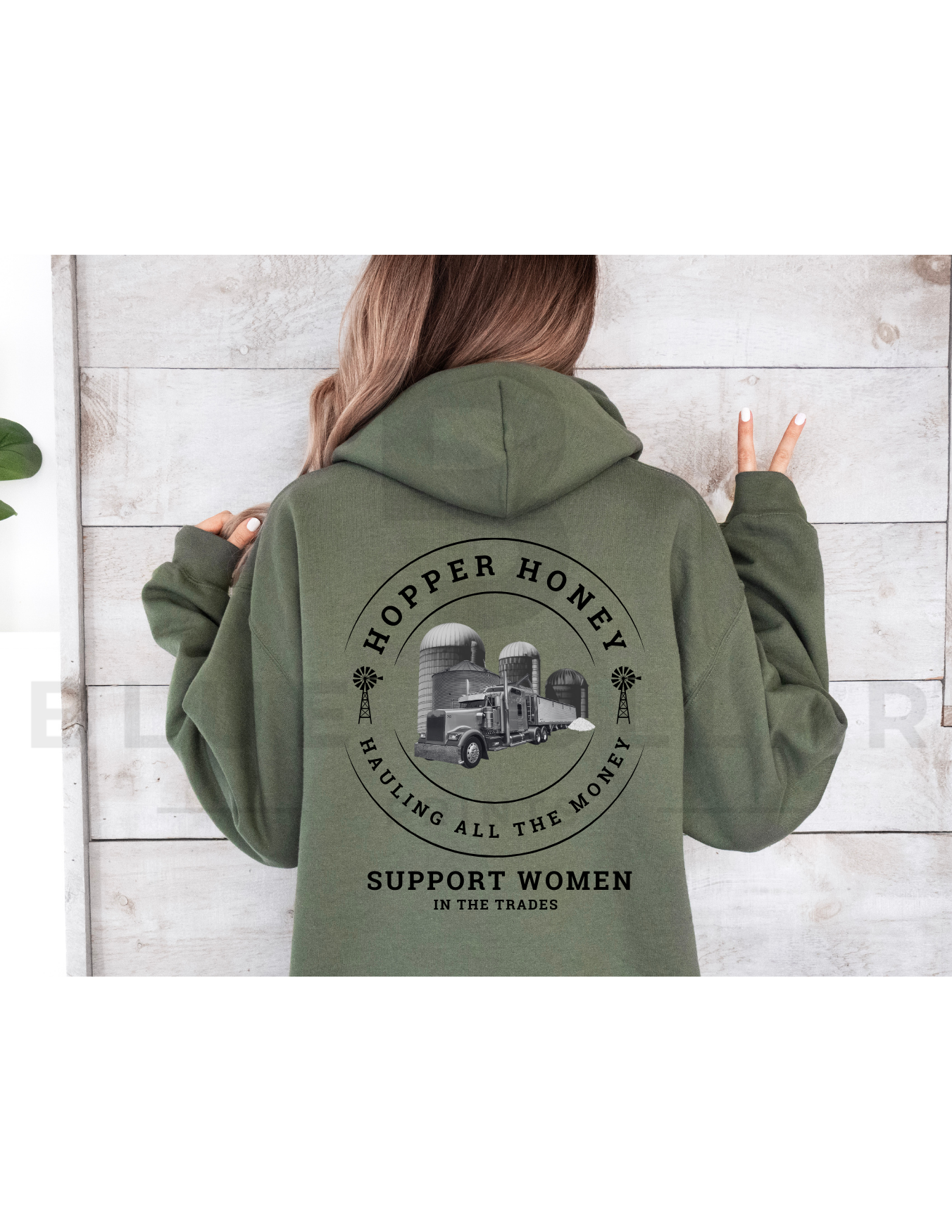 HOPPER BOTTOM HONEY Hauling All The Money Hoodie OR T-Shirt