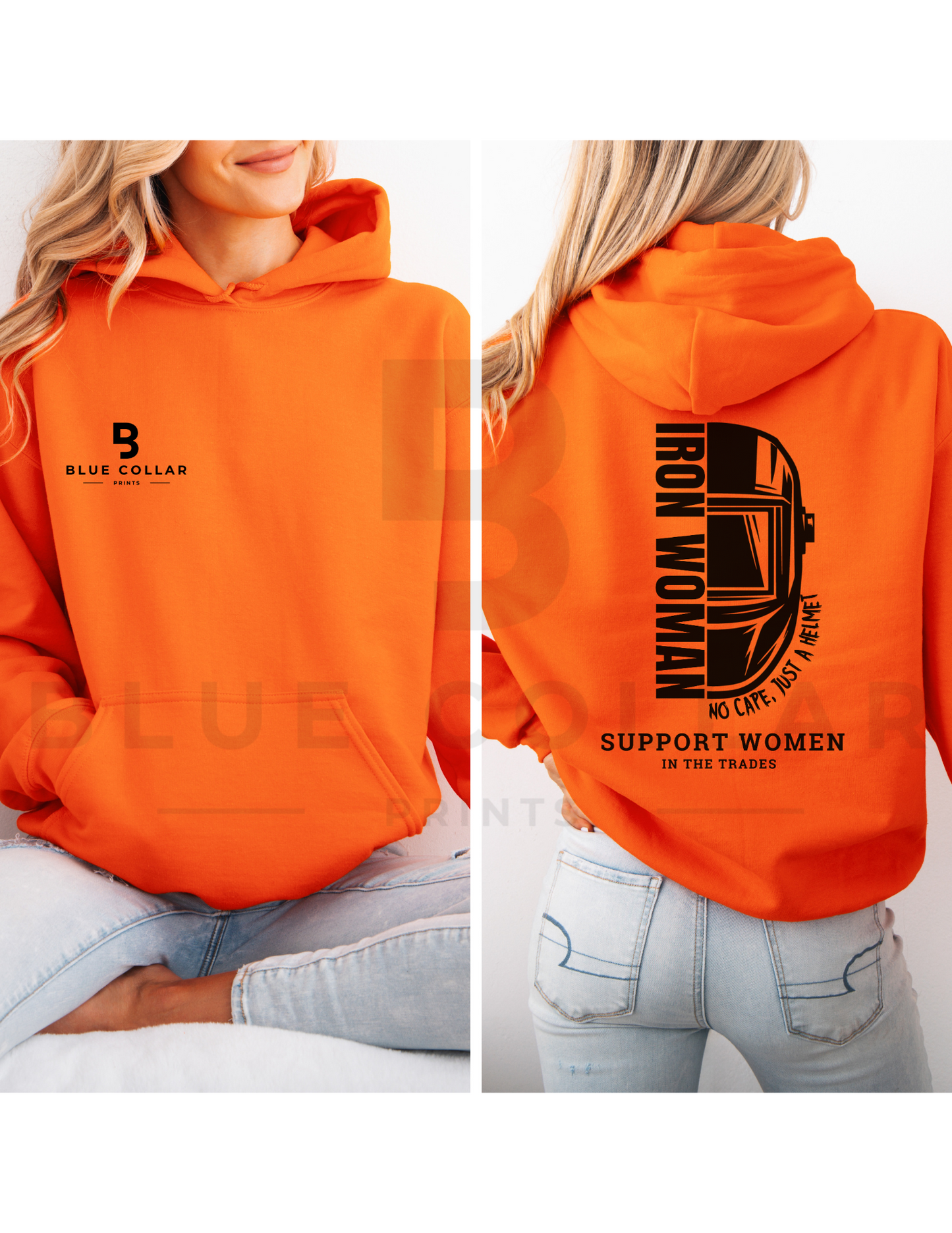 Welder - IRON WOMAN Hoodie OR T-Shirt