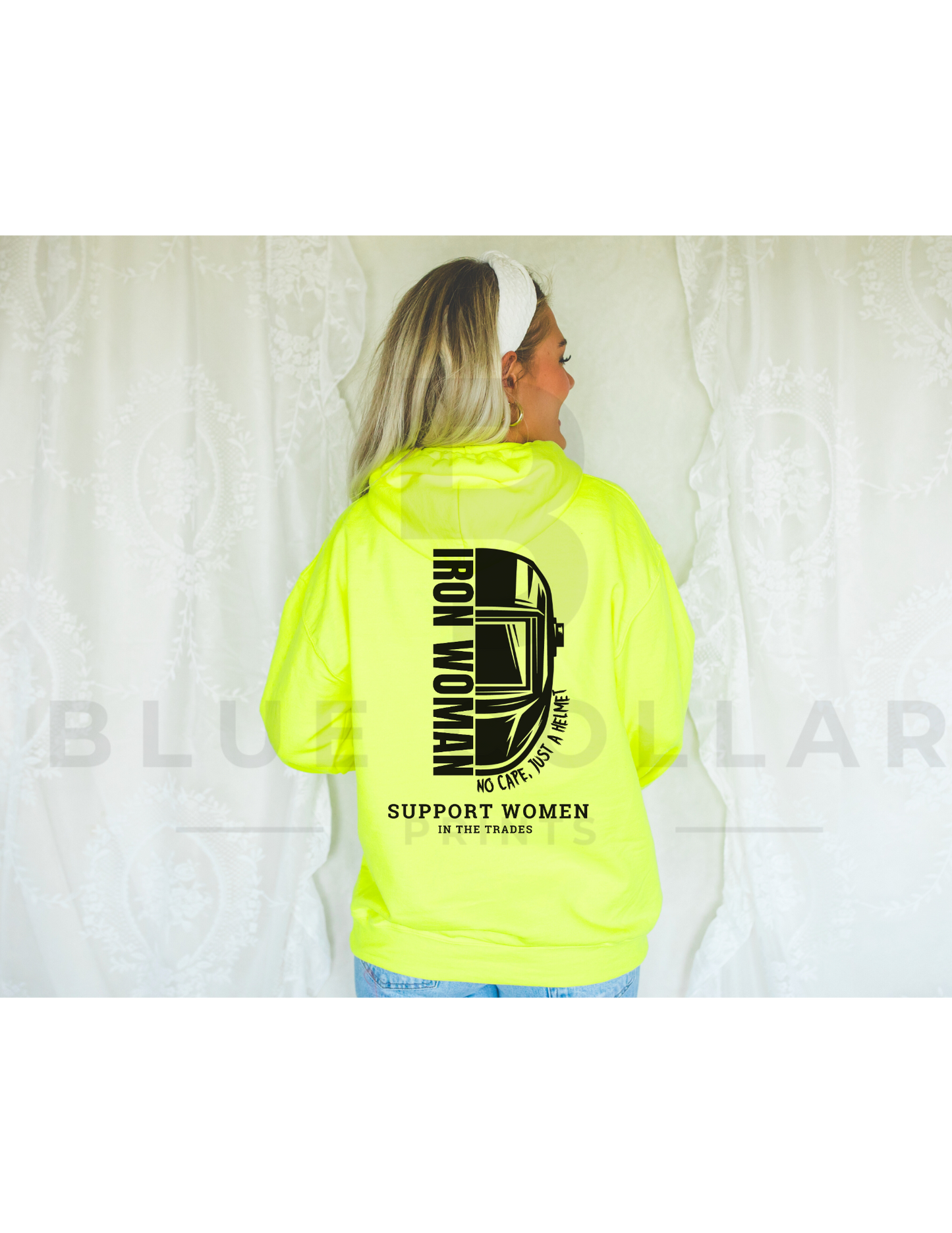 Welder - IRON WOMAN Hoodie OR T-Shirt